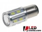 Autožárovka BA15d, bílá, jednovlákno, 12-24V, 16LED/5730SMD